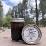 Turmeric Shilajit Honey blend by Altai Truth — golden honey infused with turmeric, ginger, cayenne, and shilajit.