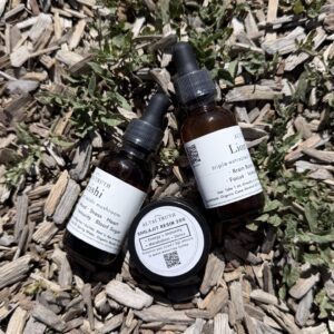 Shilajit resin with two mushroom tinctures — full‑spectrum wellness reset bundle.