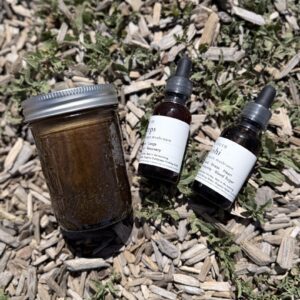 Shilajit honey blend with two mushroom tinctures — energy and immune support bundle.